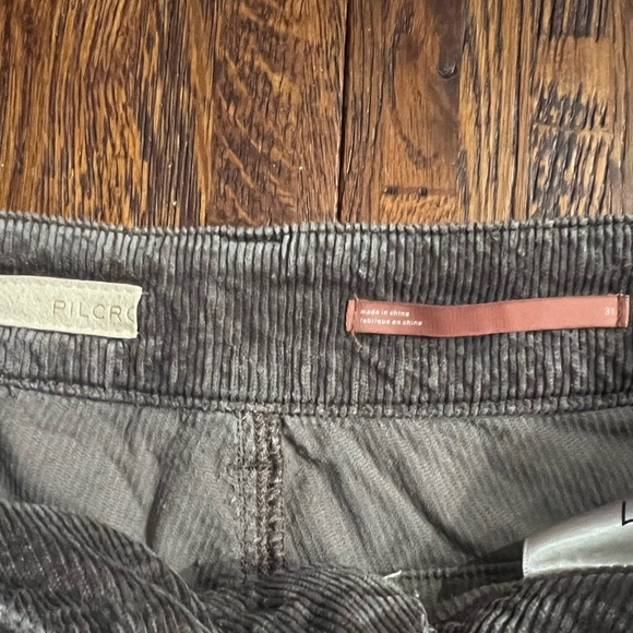 PILCRO The Wanderer Relaxed-Leg Corduroy Pants in Brown Size 31 - Picture 10 of 12